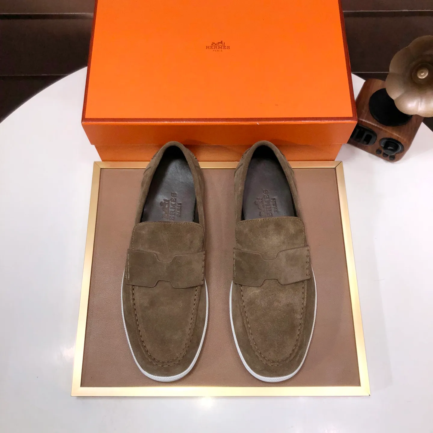 Men's shoes💰560💰[HERMES] (cowhide lining)🍀Italian top luxury🍀He does not pursue novel styles and gorgeous colors, but attracts the favor of successful men with his flawless, elegant and classic style. Formal leather shoes This very comfortable, simple and stable style allows you to easily match any style! The pattern is absolutely 1:1 refined from the original case, and we strive for excellence in materials, imported cowhide + cowhide lining💪💪💪extraordinary texture👍! .Code number: 39-45 (45 customized)